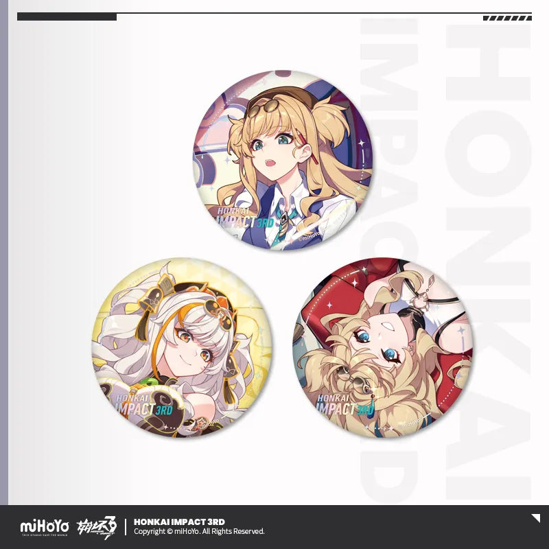 Honkai Impact 3rd Stigmata Series Tinplate Badge Set Vol.2