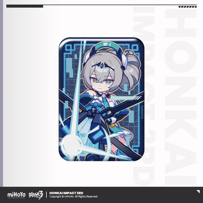 Honkai Impact 3rd A Life of Luck Series Tinplate Badge