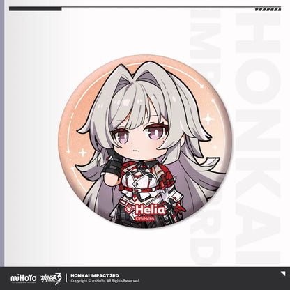 Honkai Impact 3rd Chibi Series Tinplate Badge