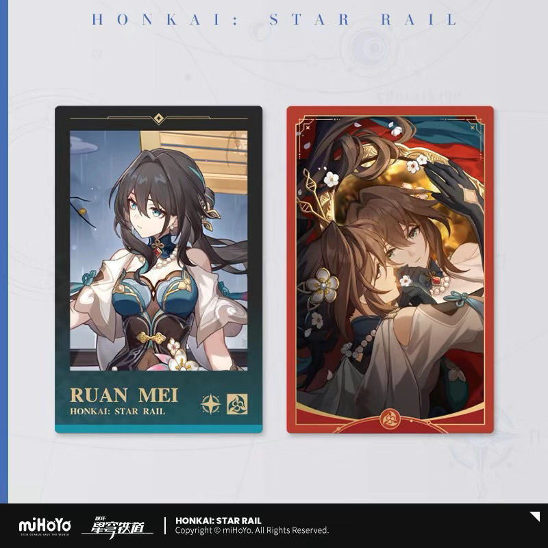 Honkai: Star Rail Ruanmei Polaroid Light Cone Card Set (Not For Sale)