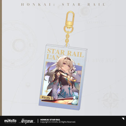 Honkai: Star Rail LAND Series Acrylic Keychain