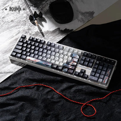 Genshin Impact Shenhe Lonesome Transcendence Mechanical Keyboard