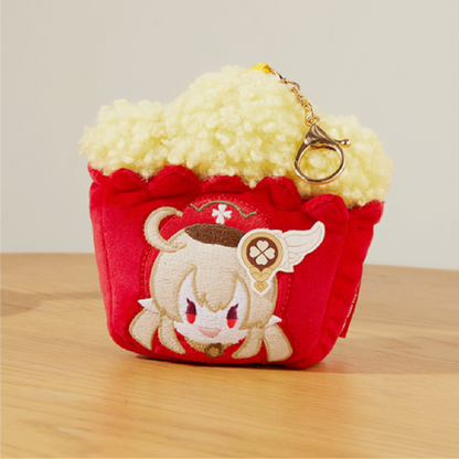 Genshin Impact x Wanda Film "Magic Screen Journey: A Date with Light and Shadow" Popcorn Plush Keychain