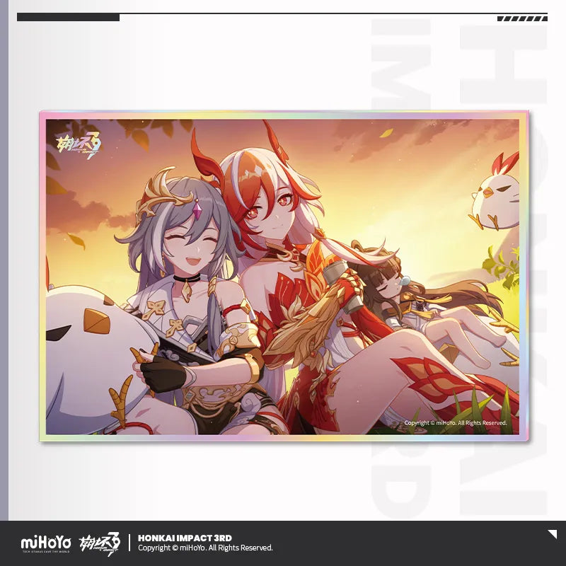 Honkai Impact 3rd CG Series PET Shikishi Cardboard