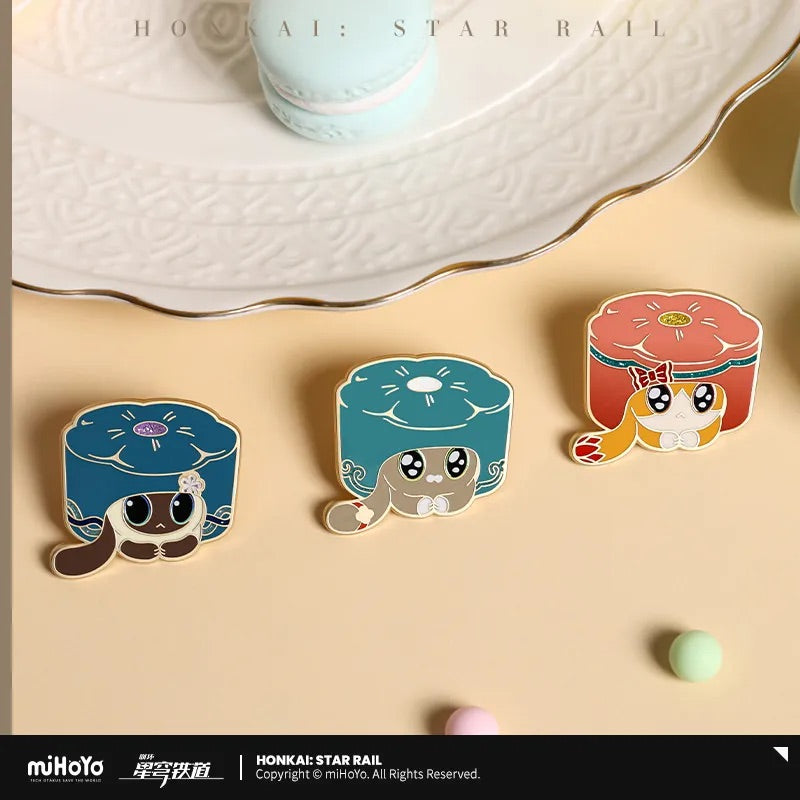 Honkai: Star Rail Ruan Mei Creations Exotic Pets Collection Series Metal Badge