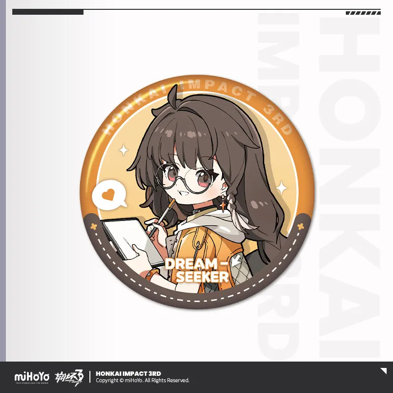 Honkai Impact 3rd Little Tea Party Series Vol.2 Tinplate Badge