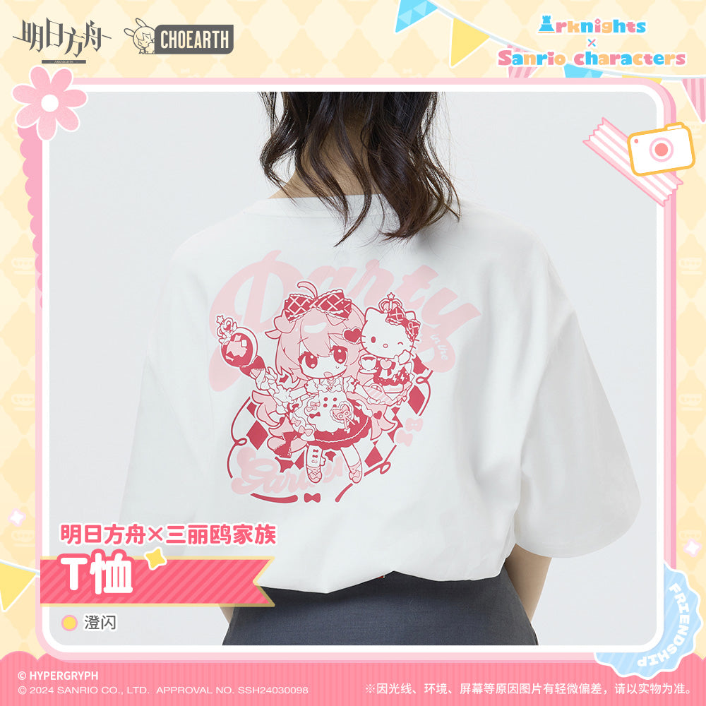 Arknights x Sanrio Goldenglow T-shirts