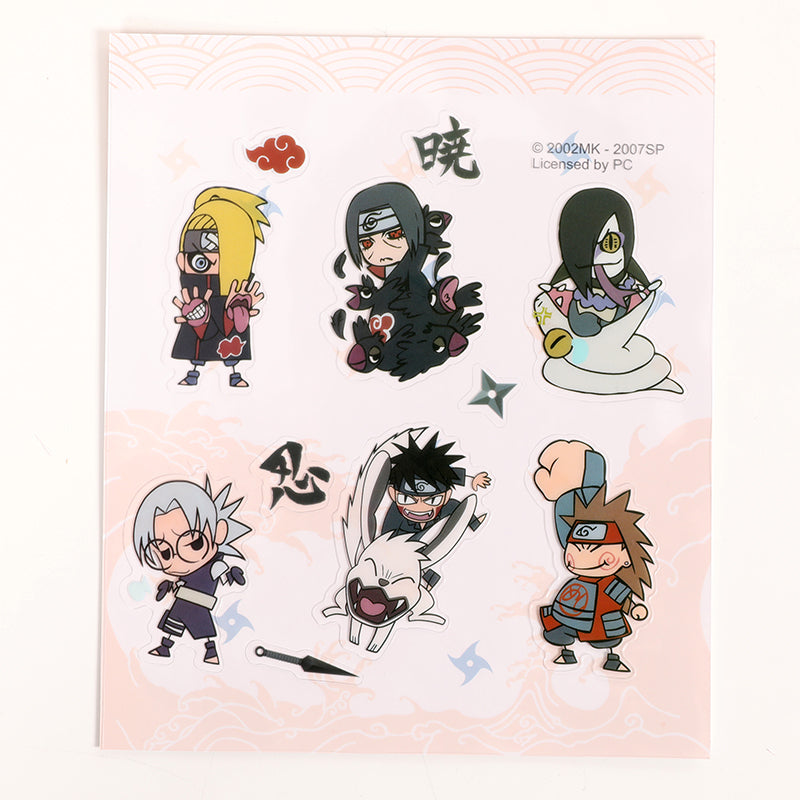 Naruto Character Chibi Sticker