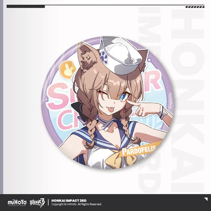 Honkai Impact 3rd Summer Cruise Series Tinplate Badge Vol.4