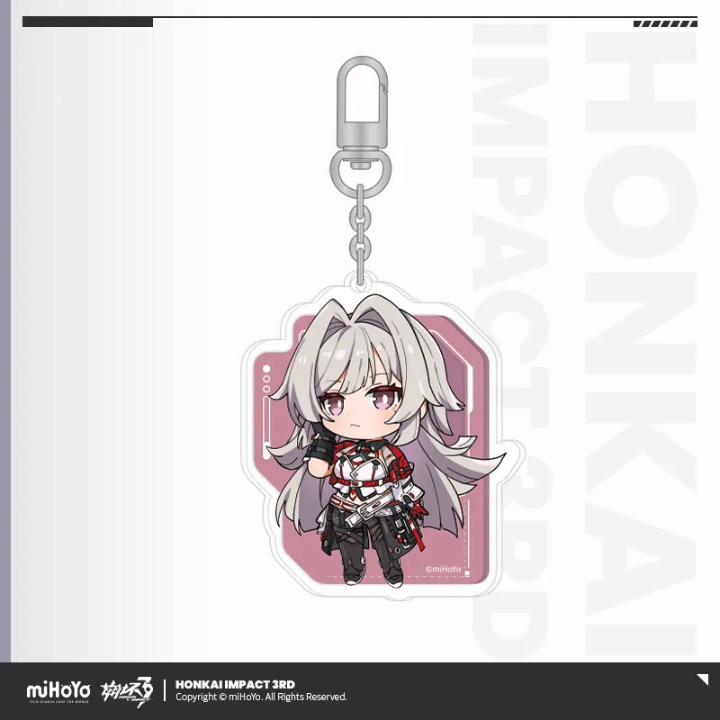 Honkai Impact 3rd Chibi Series Acrylic Keychain