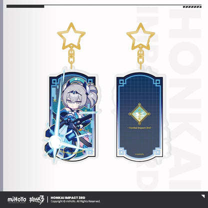 Honkai Impact 3rd A Life of Luck Series Acrylic Glittering Pendant