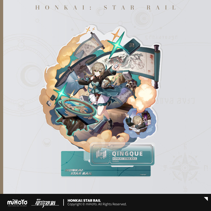 Honkai: Star Rail The Erudition Character Warp Artwork Acrylic Standee