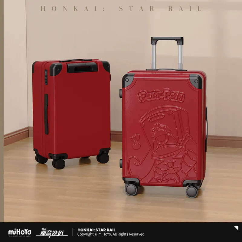 Honkai: Star Rail Warp Time Series Pom-Pom Theme Suitcase