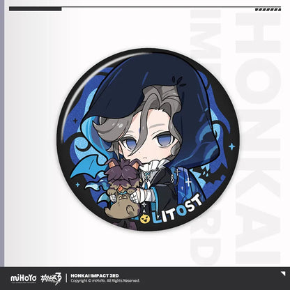 Honkai Impact 3rd The Seven Shus Night of Encounters Series Chibi Tinplate Badge