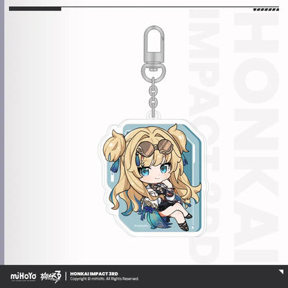 Honkai Impact 3rd Chibi Series Acrylic Keychain