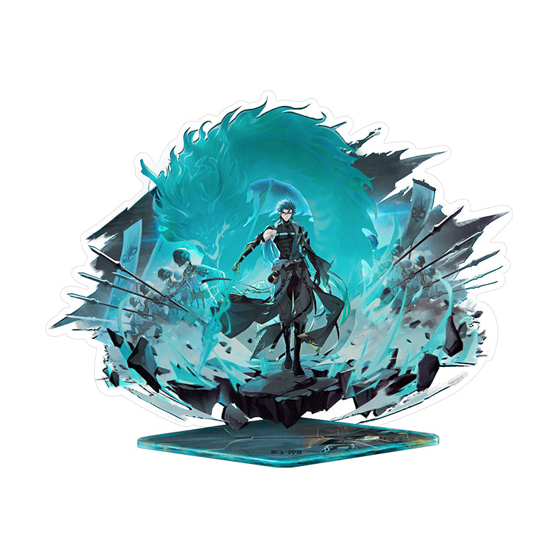 Wuthering Waves Jiyan & Yinlin Resonator Scene Illustration Standee