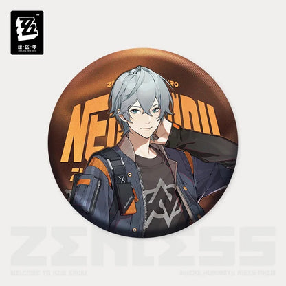 Zenless Zone Zero Artwork Series Random Play (Phaethon, Proxies, Poxy) Tinplate Badge