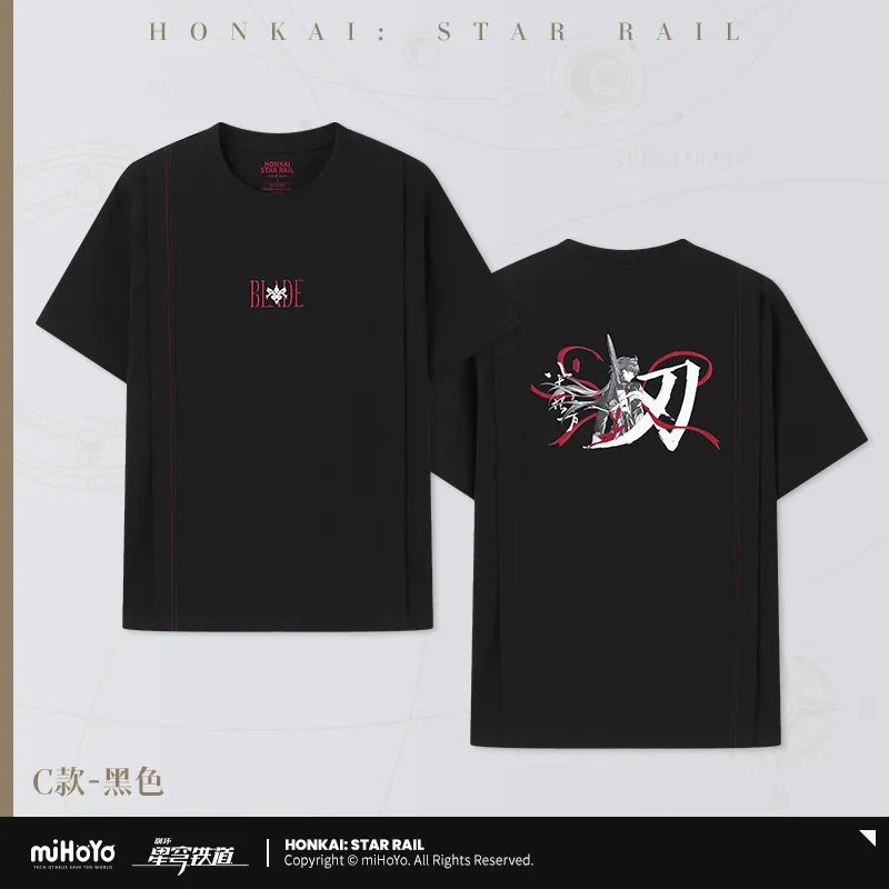 Honkai: Star Rail Blade Theme Impression Series T-shirts