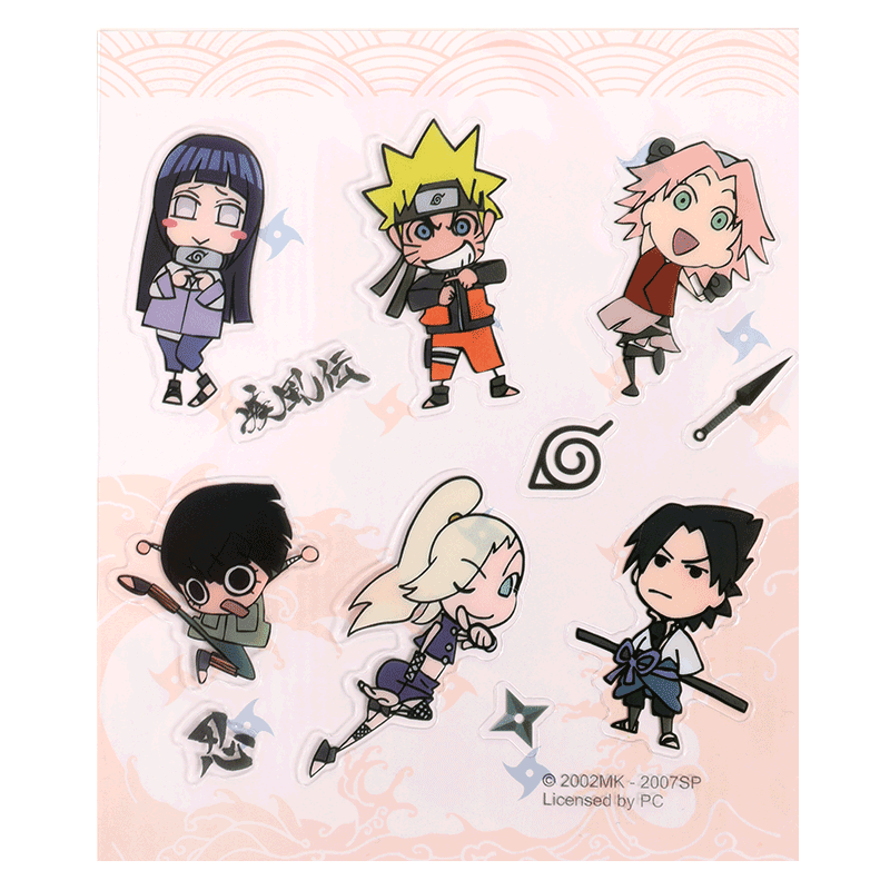 Naruto Character Chibi Sticker