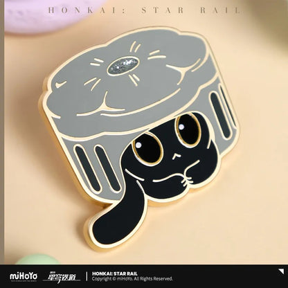 Honkai: Star Rail Ruan Mei Creations Exotic Pets Collection Series Metal Badge