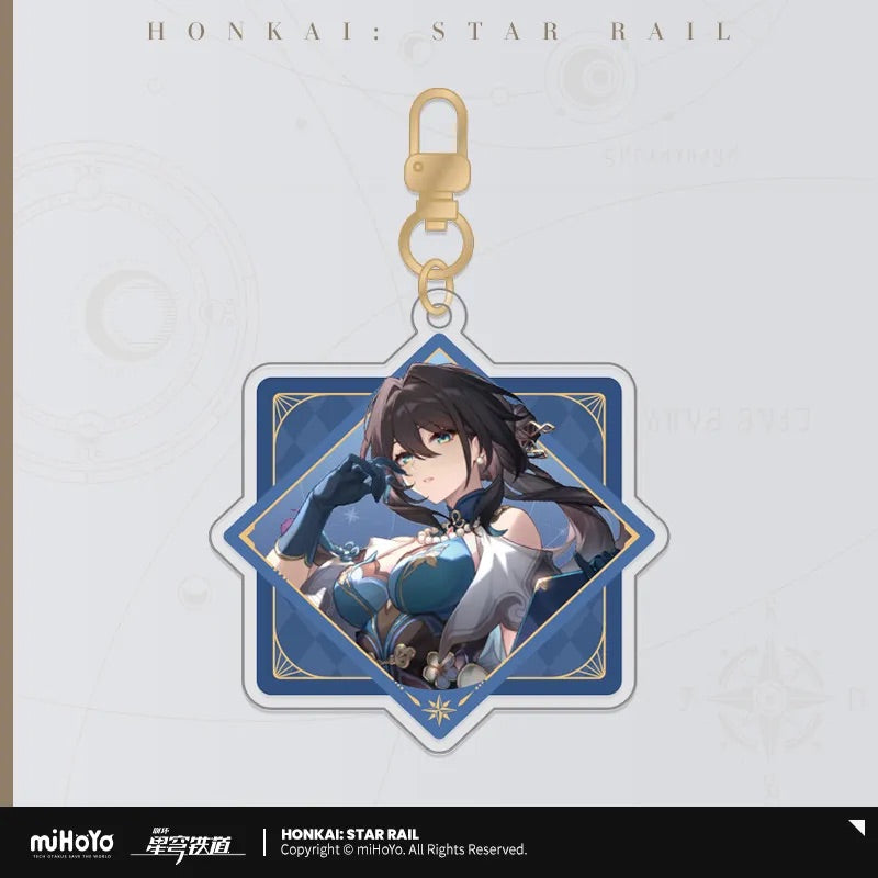 Honkai: Star Rail Interstellar Journey Series Acrylic Keychain