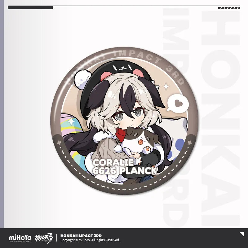 Honkai Impact 3rd Little Tea Party Series Vol.2 Tinplate Badge