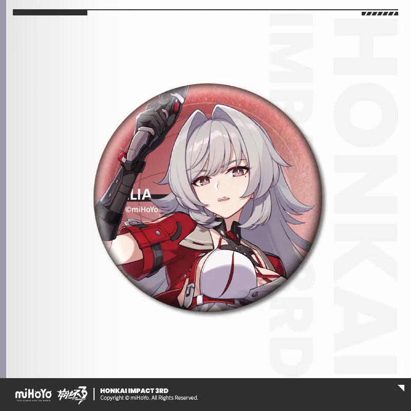 Honkai Impact 3rd Portrait Series Tinplate Badge Vol.2