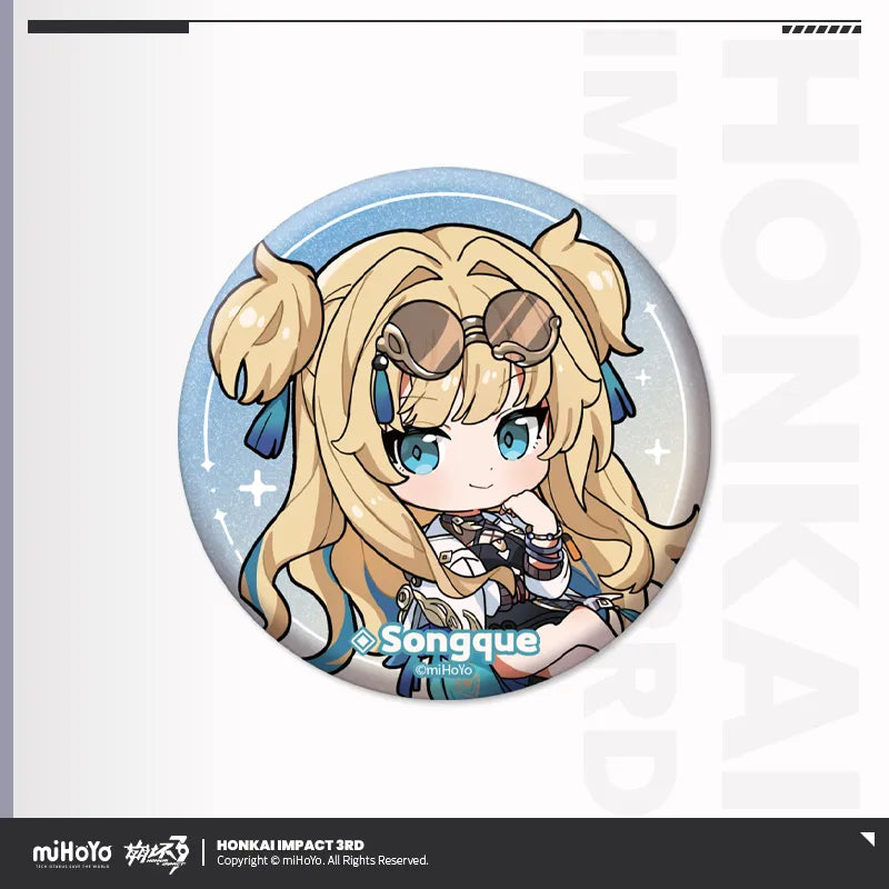 Honkai Impact 3rd Chibi Series Tinplate Badge