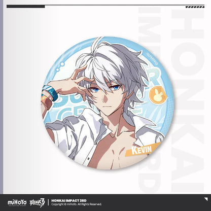 Honkai Impact 3rd Summer Cruise Series Tinplate Badge Vol.4