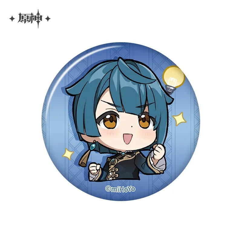 Genshin Impact Liyue Chibi Series Badge