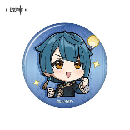 Genshin Impact Liyue Chibi Series Badge