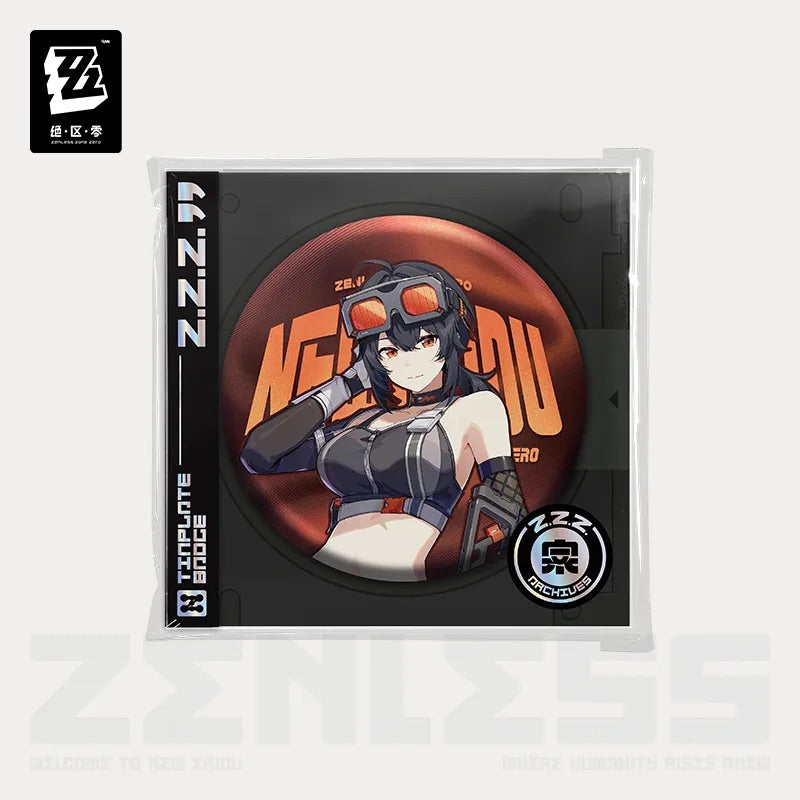 Zenless Zone Zero Artwork Series Belobog Heavy Industries Tinplate Badge