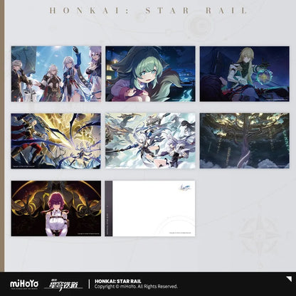 Honkai: Star Rail Memories Of Walking With You Series Postcard Collection