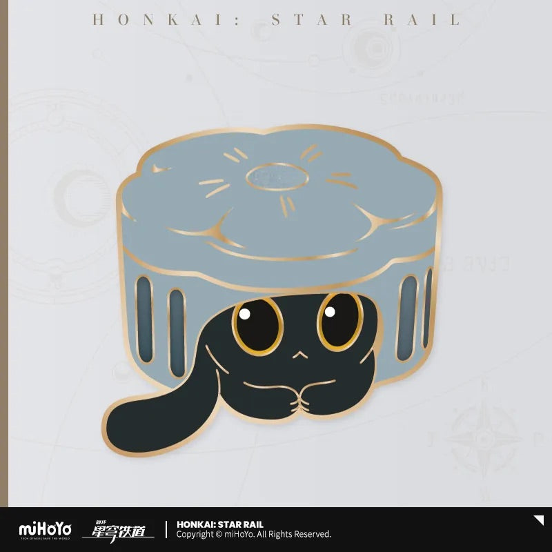 Honkai: Star Rail Ruan Mei Creations Exotic Pets Collection Series Metal Badge