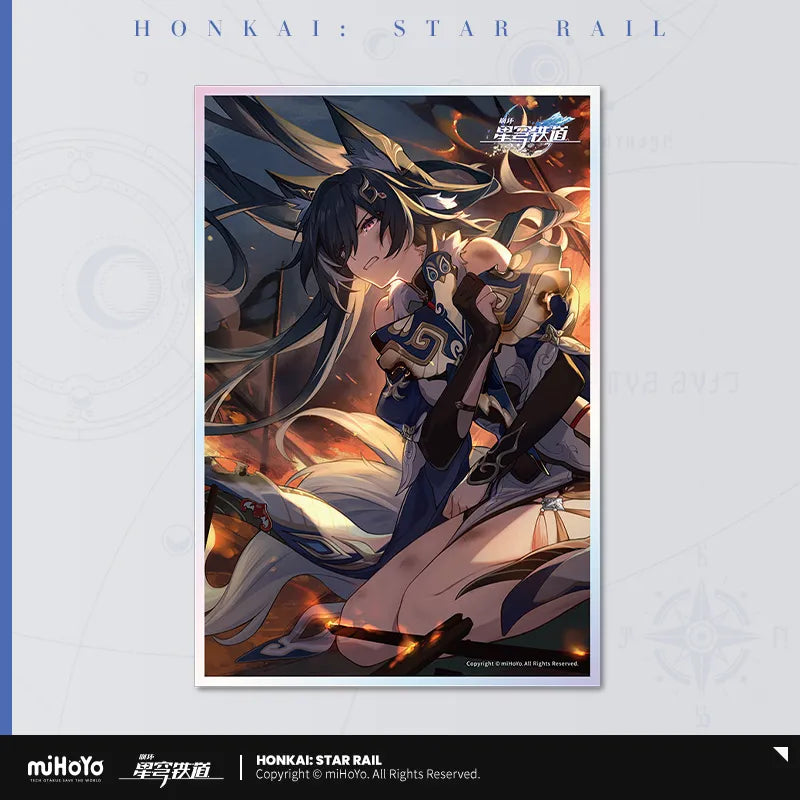 Honkai: Star Rail Light Cone Series Acrylic Shikishi Cardboard