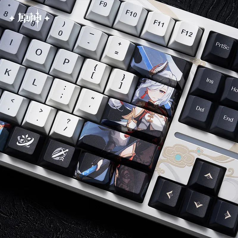 Genshin Impact Shenhe Lonesome Transcendence Mechanical Keyboard