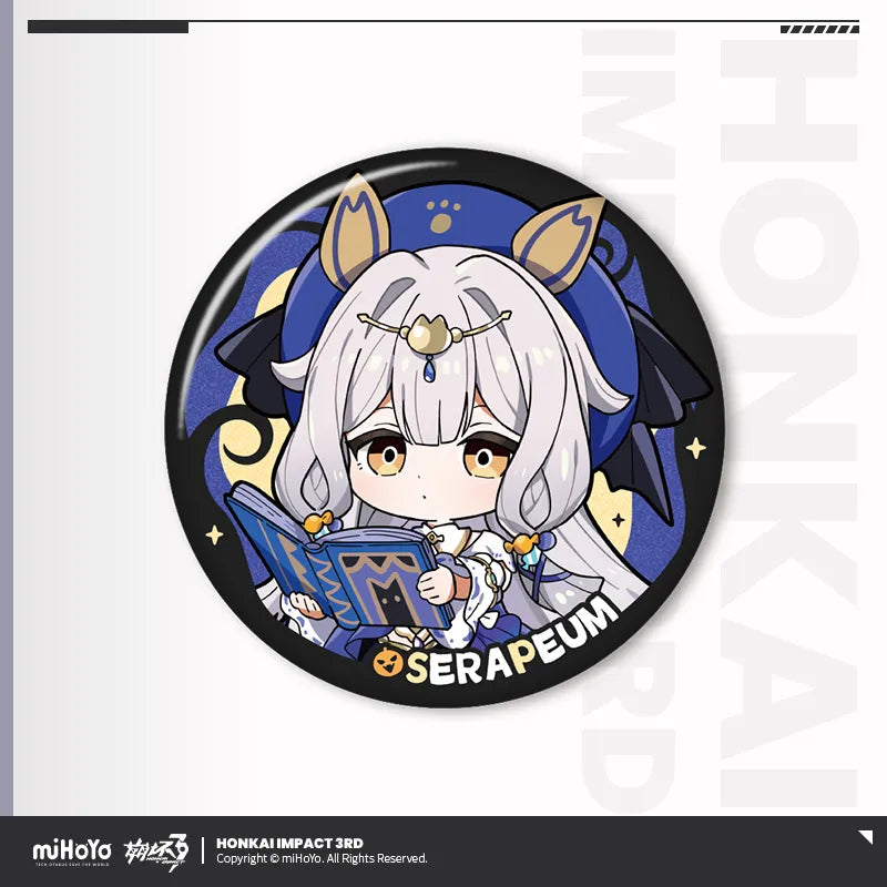 Honkai Impact 3rd The Seven Shus Night of Encounters Series Chibi Tinplate Badge