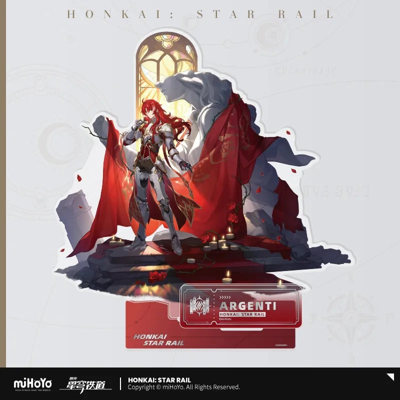 Honkai: Star Rail The Erudition Character Warp Artwork Acrylic Standee