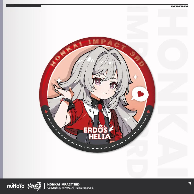 Honkai Impact 3rd Little Tea Party Series Vol.2 Tinplate Badge