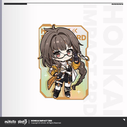 Honkai Impact 3rd Chibi Series Laser Cardboard