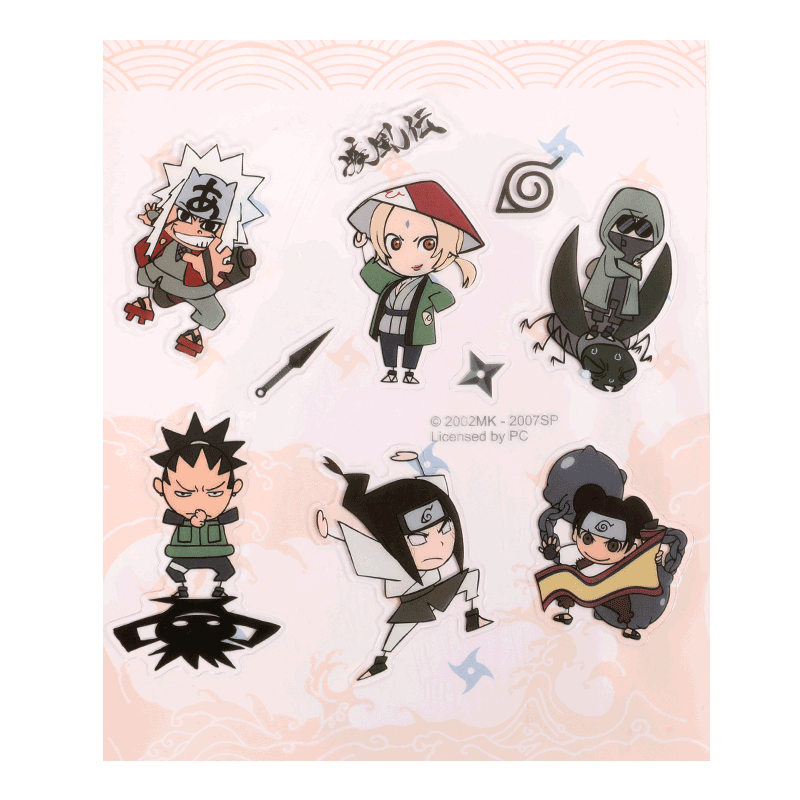 Naruto Character Chibi Sticker