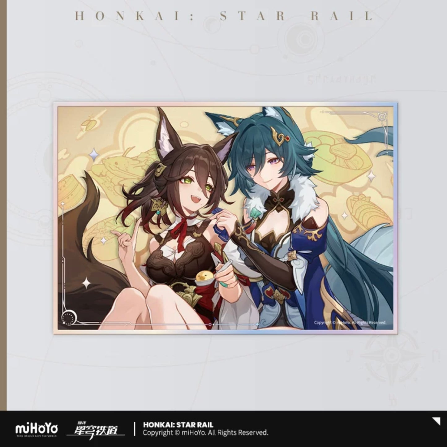 Honkai: Star Rail Interstellar Journey Series Acrylic Shikishi Cardboard