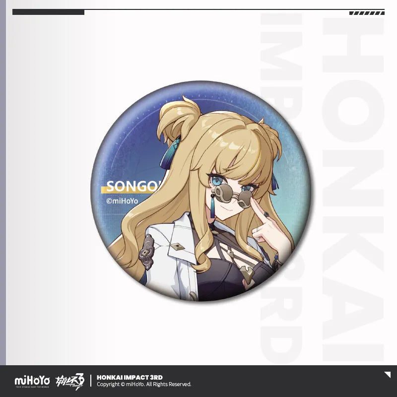 Honkai Impact 3rd Portrait Series Tinplate Badge Vol.2