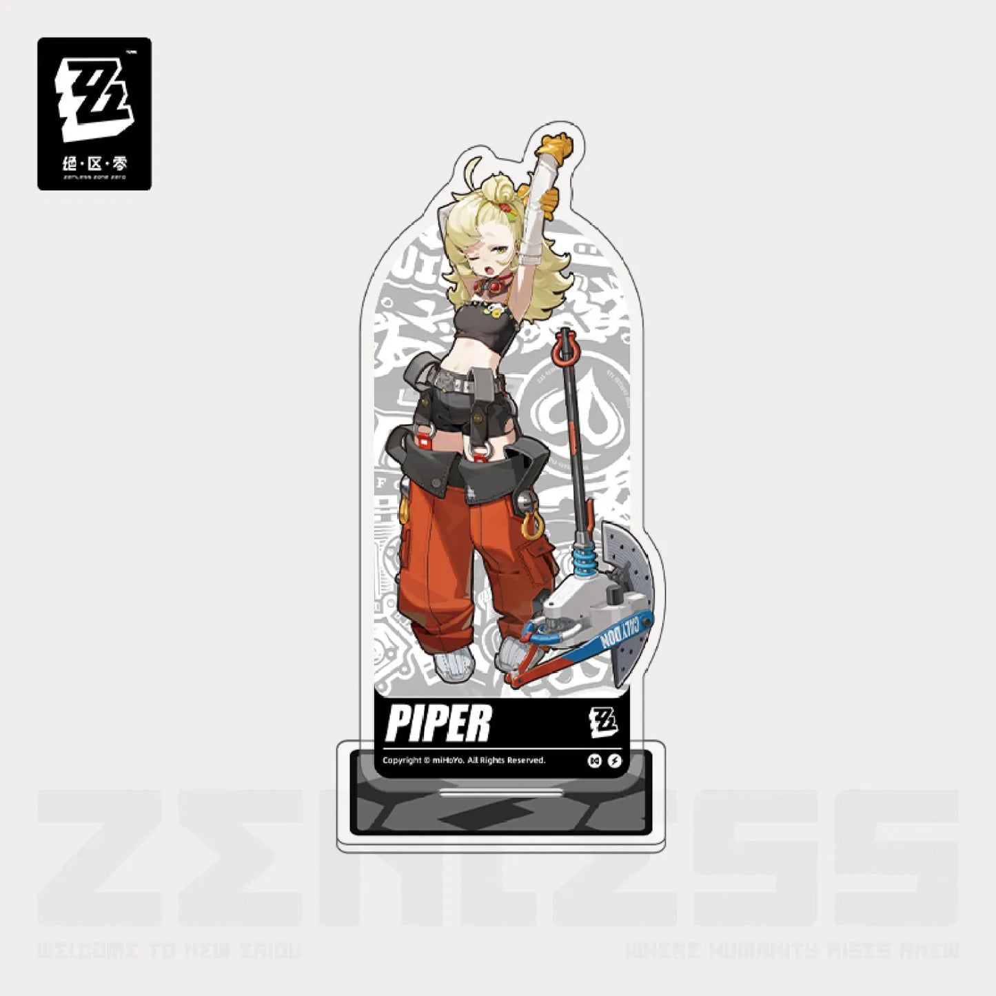 Zenless Zone Zero Artwork Series Sons of Calydon Acrylic Standee