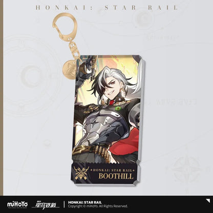 Honkai: Star Rail The Hunt Character Warp Artwork Acrylic Keychain