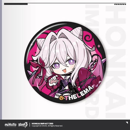 Honkai Impact 3rd The Seven Shus Night of Encounters Series Chibi Tinplate Badge