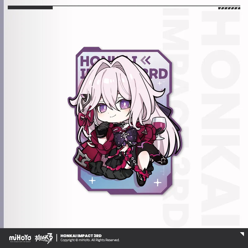 Honkai Impact 3rd Chibi Series Laser Cardboard