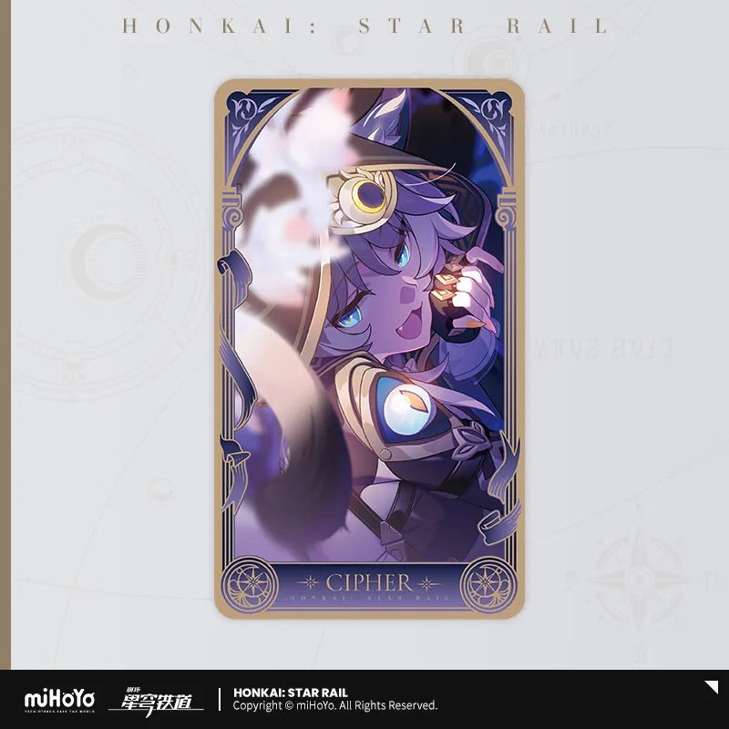 Honkai: Star Rail Amphoreus' Saga of Heroes Series Laser Cardboard