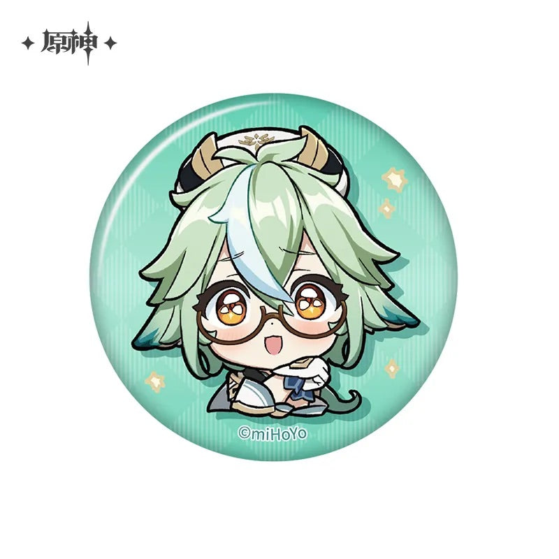 Genshin Impact Mondstadt Chibi Series Badge