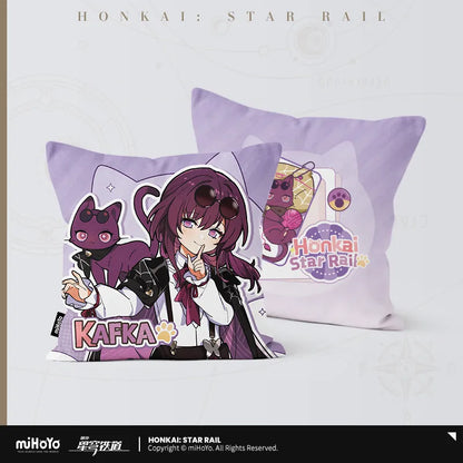 Honkai: Star Rail Little Cat Series Square Pillow